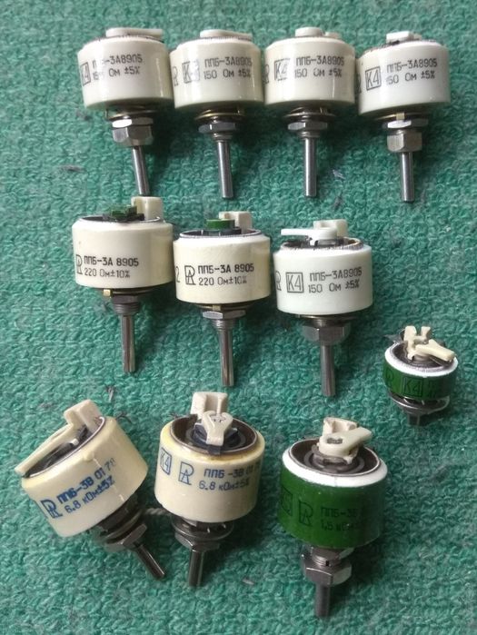 Продам резистори ППБ - 25, ППБ - 15, ППБ - 3