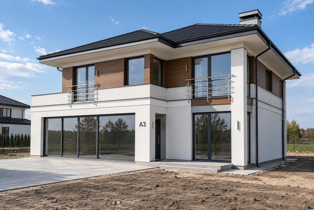 DOM PREMIUM W KONOPNICY | działka 2778 m2 i realizacja