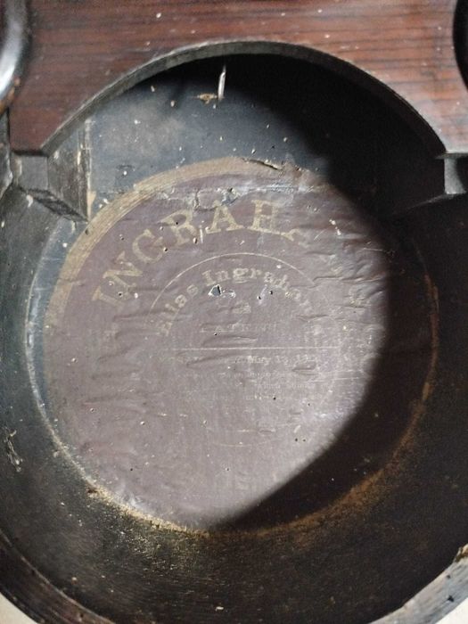 Relogio muito antigo Ingraham ingles