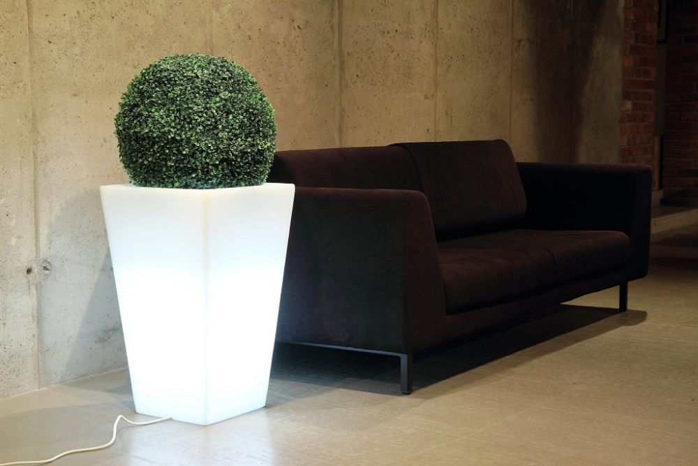 Vasos com luz decoração