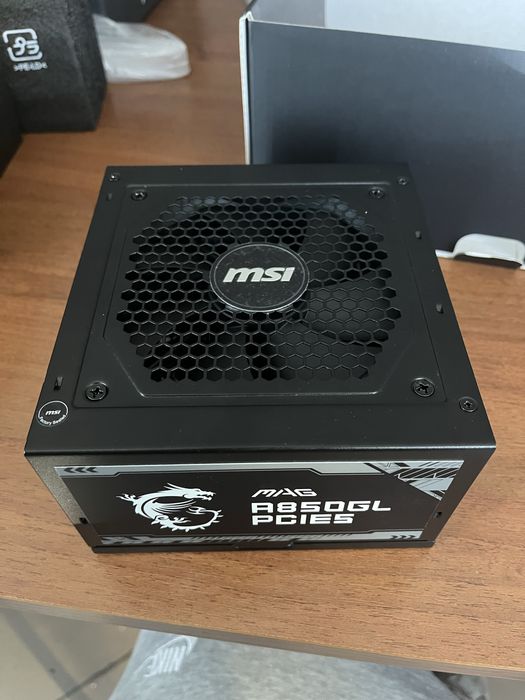 zasilacz MSI A850GL 850W 80+ Gold ATX 3.1