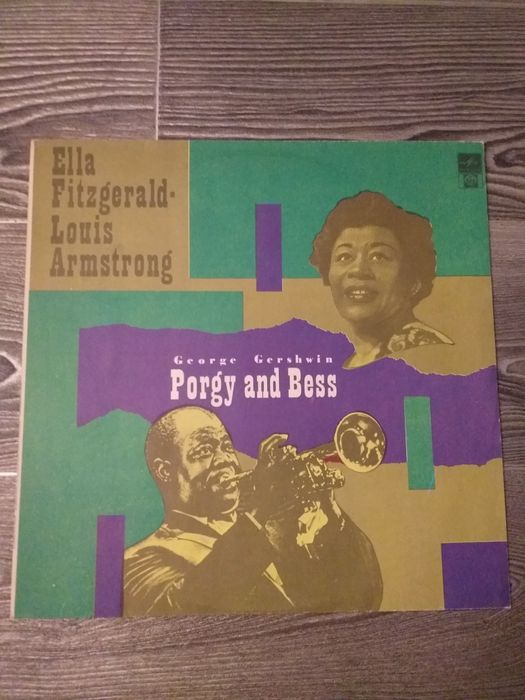 Пластинка  Ella Fitzgerald-Louis Armstrong.  1991г. Тираж 20 000.