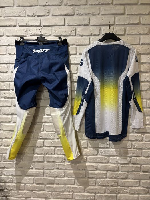 Strój Shot Aerolite cross enduro komplet spodnie bluza