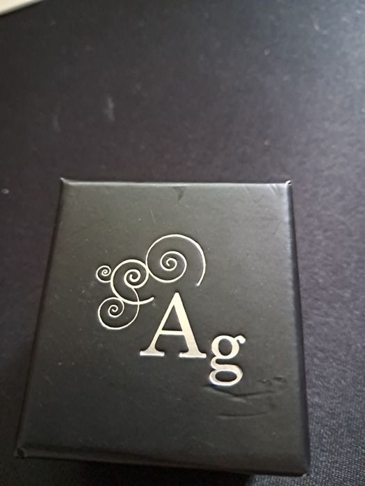 Anel de design Ag prata e aro balhado a ouro