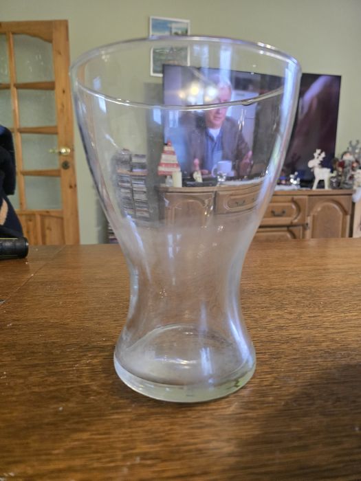 Wazon szklany 19 cm