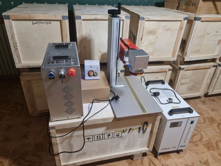 Лазерний гравер маркер, лазер УФ SOLID LASER UV 10W