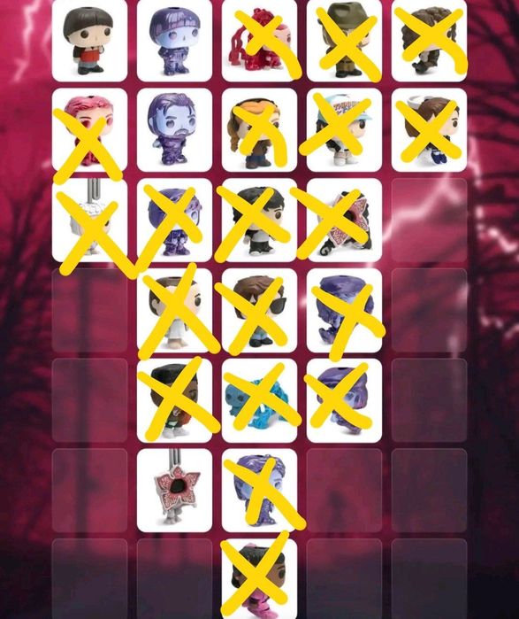 Обмін фігурок дивні дива Kinder Joy / stranger things