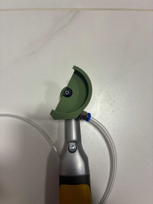 Osłona wodna do szlifierki Proxxon LWD – podłączenie wody