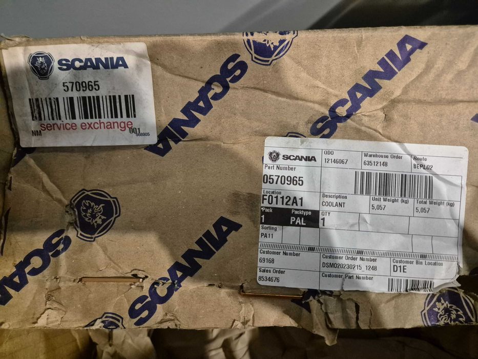 NOWA Pompa Wody Scania Euro 5 HPI Oryginał