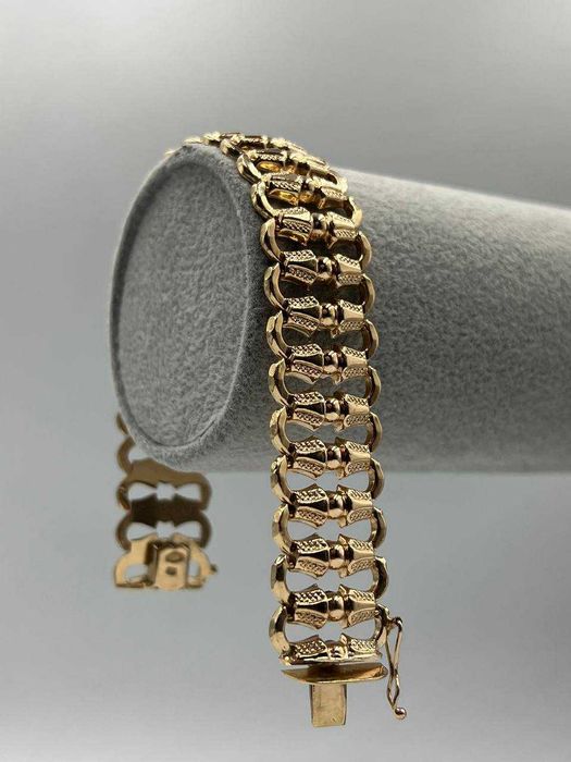 Bransoletka złota 14K 18,21g