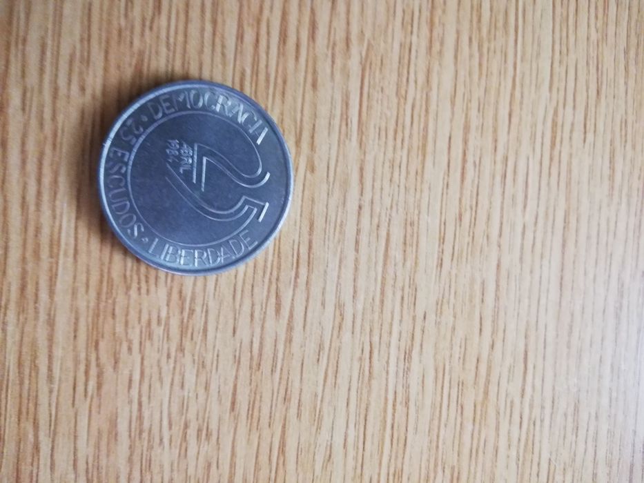 Moeda 25 escudos 1984