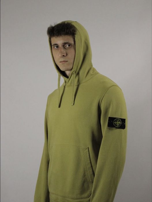 Stone Island Cotton Fleece Hoodie