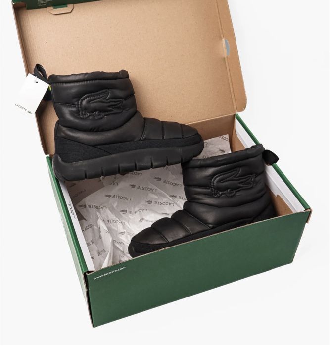 Уггі жіночі Lacoste Serve Slipper Mid Beige