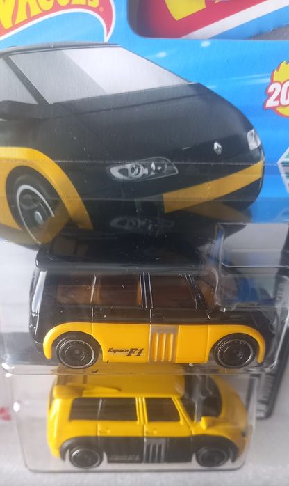 Conjunto 2 Renault Espace F1 Hot Wheels