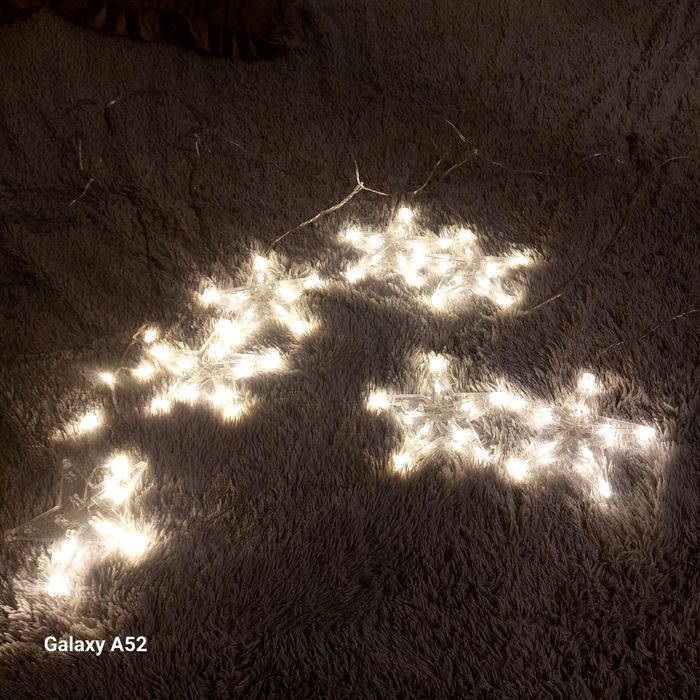 Kurtyna sople led  lampki gwiazdy