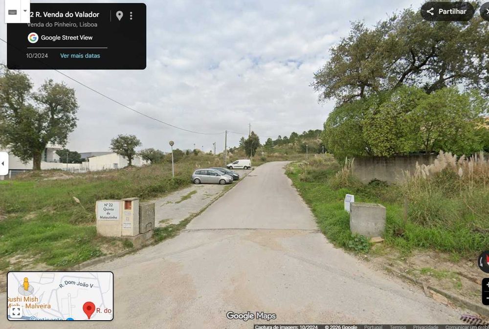 Terreno para construção Quinta do Matoutinho - Venda do Pinheiro - Mafra