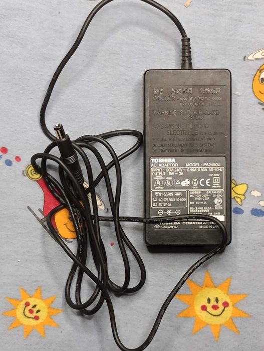 Блок питания живлення 15V 3A (6.5×3.0mm)