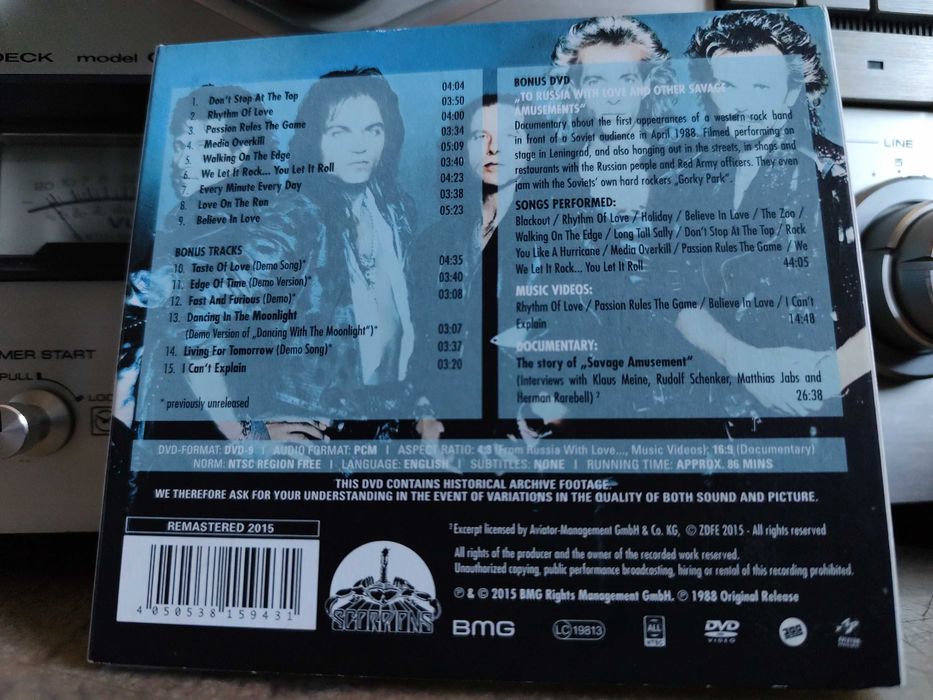 CD Scorpions "Savage Amusement"