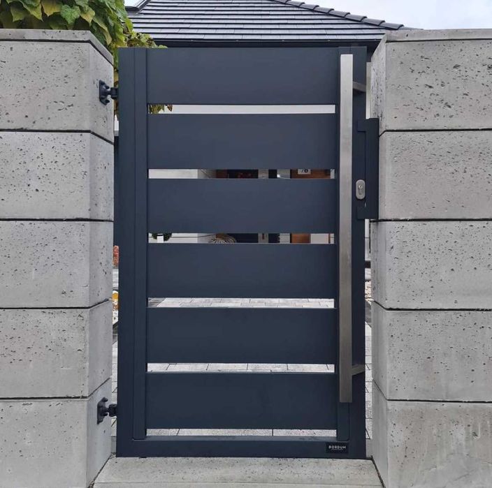 Ogrodzenie Frontowe, Palisada Aluminium, Przęsła Aluminiowe, Joniec -