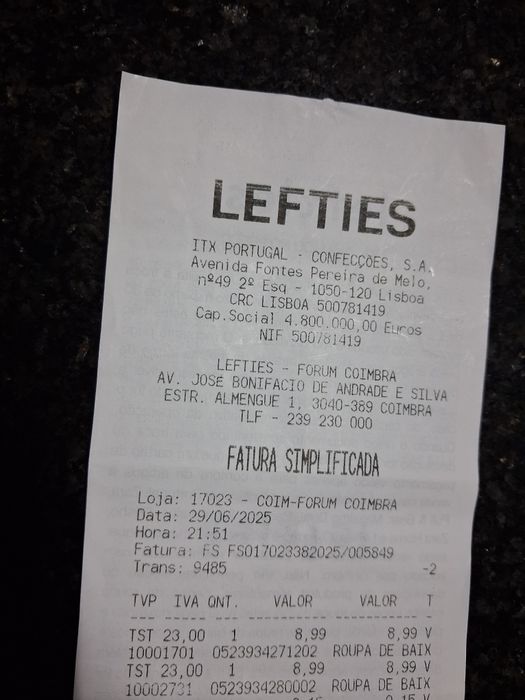 Cuecas shapewear/modeladora Lefties