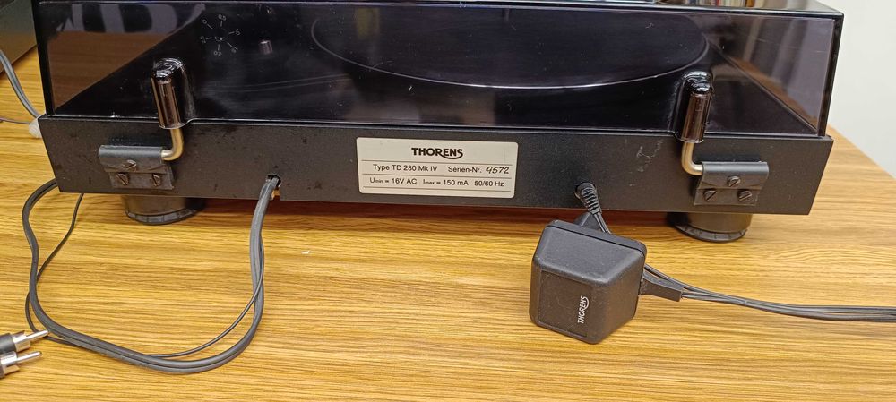 Вініловий програвач  Thorens TD 280 MK IV (відео роботи)