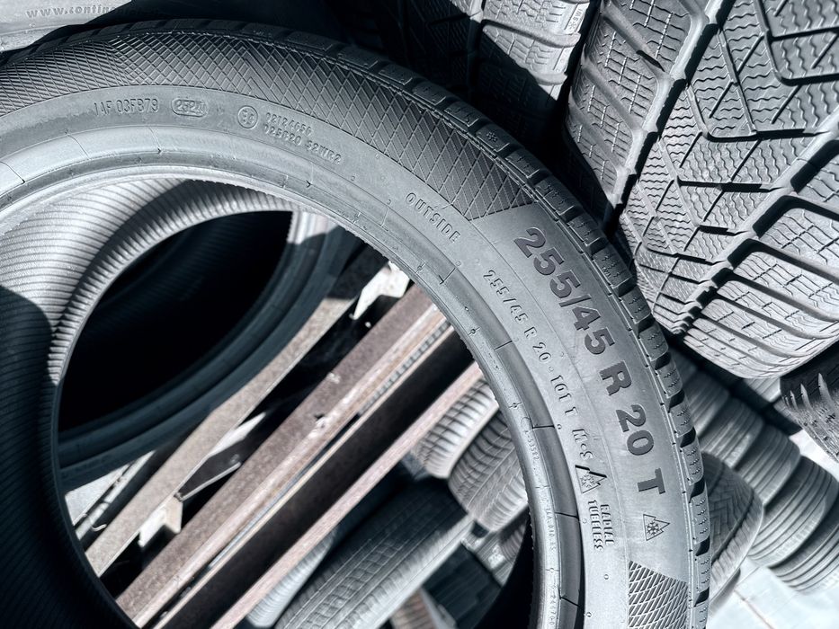 255 45 20 Continental TS850P 90% 2024 Шини Зима
