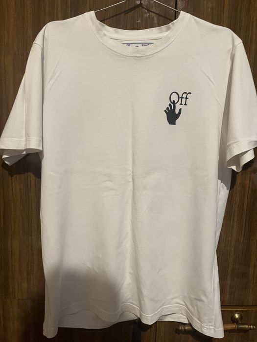 Off white футболка білого коліру