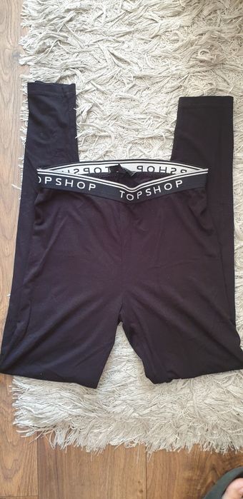 Czarne legginsy TopShop 36 S