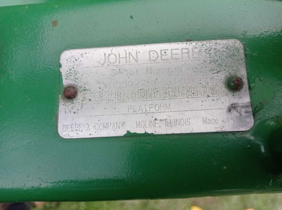 Жатка зернова для John Deere 9500