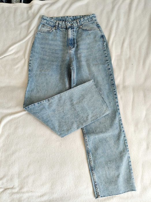 Jeansy jasne nowe 38