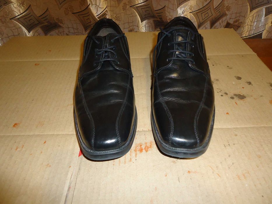 Туфли классические, кожаные, идеальные BUGATTI, размер 44)30)