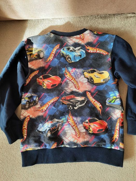 Bluza z motywem Hot wheels