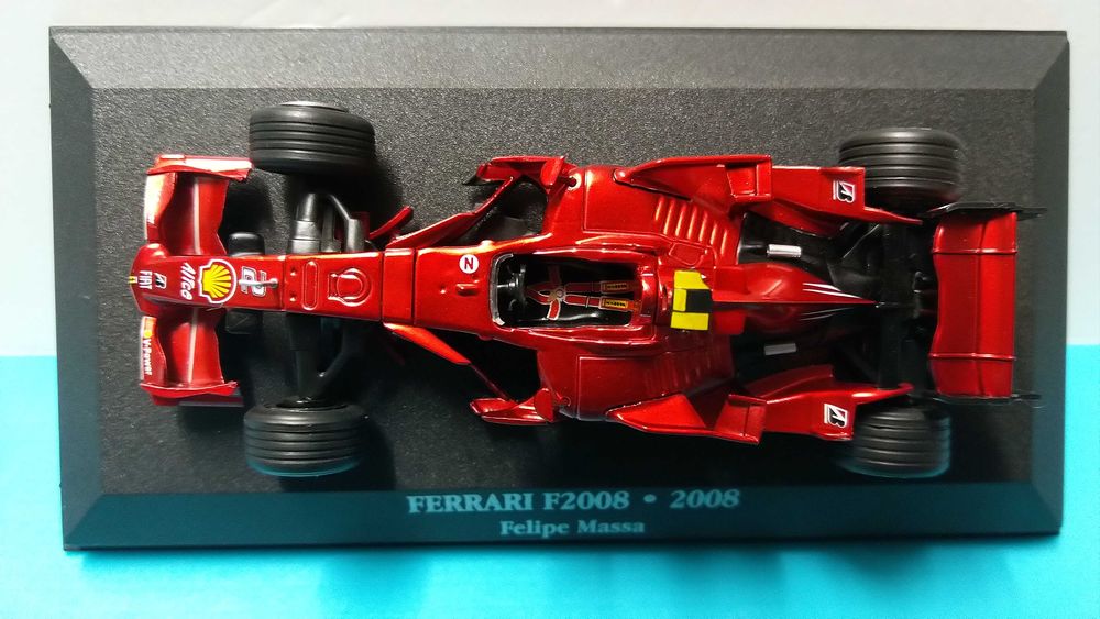 Ferrari F2008 #2 Felipe Massa - Vice Campeão F1 2008 - Atlas 1/43