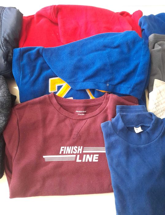 Lote de Roupa de Menino de Inverno 10/11 Anos