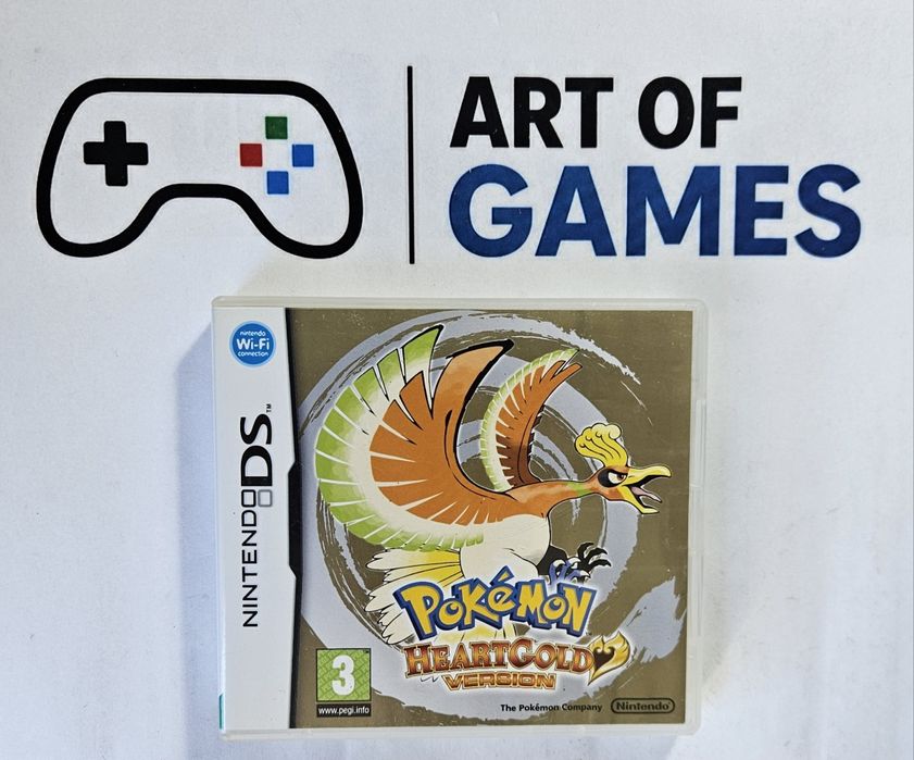 Pokemon HeartGold Version Nintendo DS 3DS Heart Gold