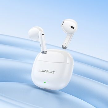 Borofone Słuchawki Bluetooth TWS BW88 Deep Rhyme białe