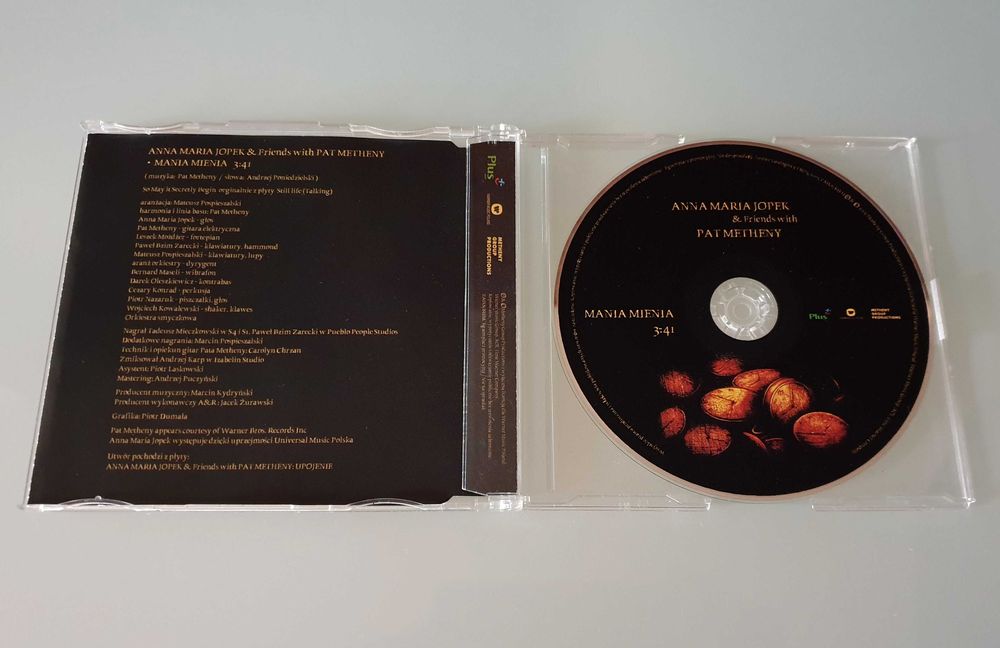 Płyta CD / singiel Anna Maria Jopek & Pat Metheny - Mania Mienia