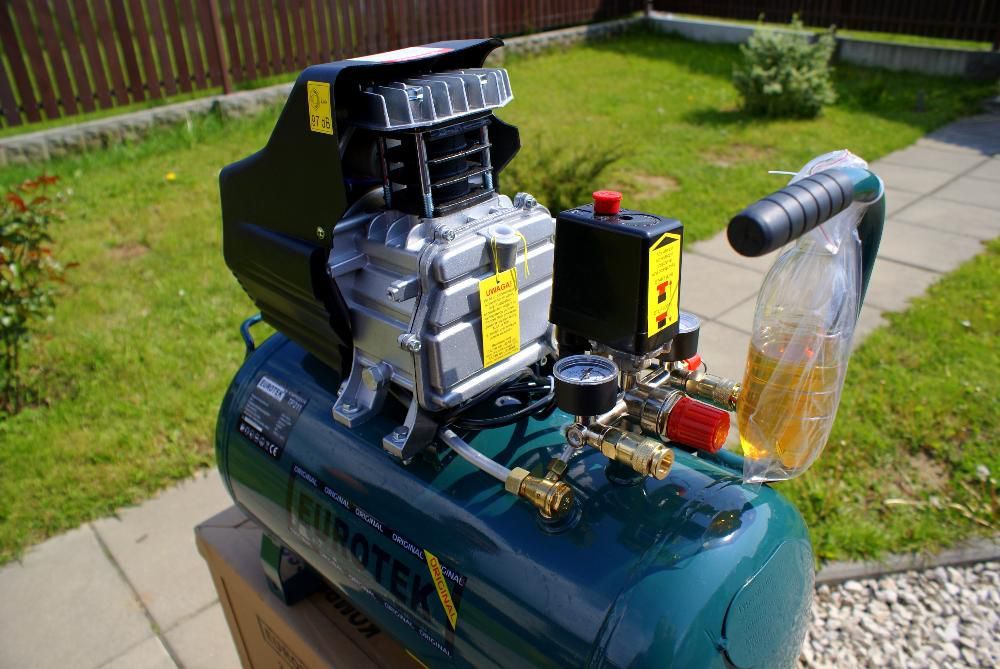 Kompresor Sprężarka 50L Eurotek Germany