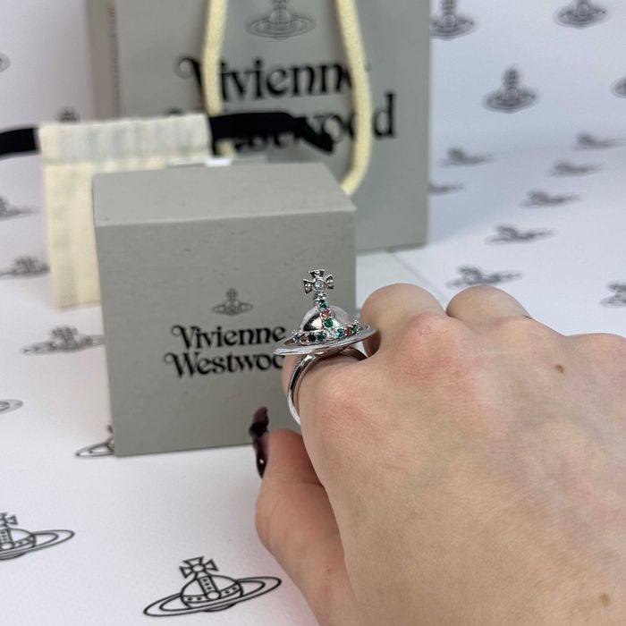 Кільце перстень vivienne westwood orb | half orb ring, вів'єн вествуд