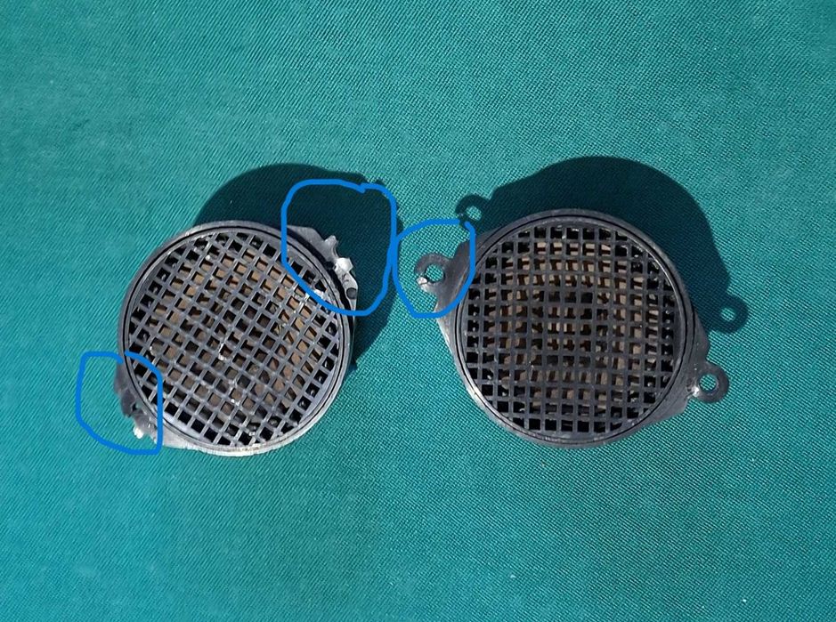 Par de Tweeters DD 01.802.123 - made in Belgium