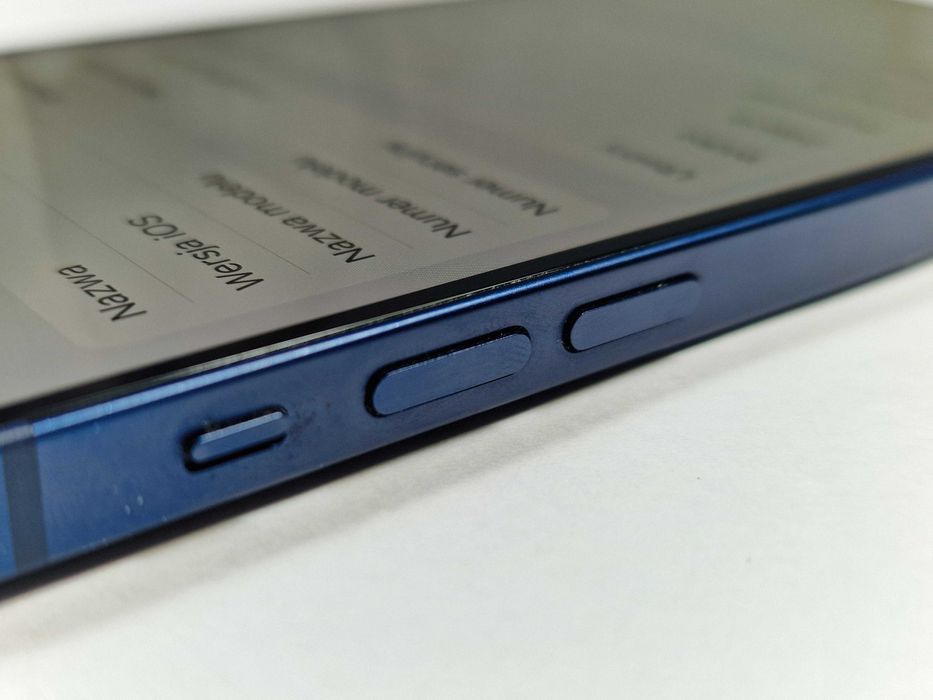 Iphone 12 64GB/ Blue/ Niebieski/ BAT 86%/ Grade B + ładowarka