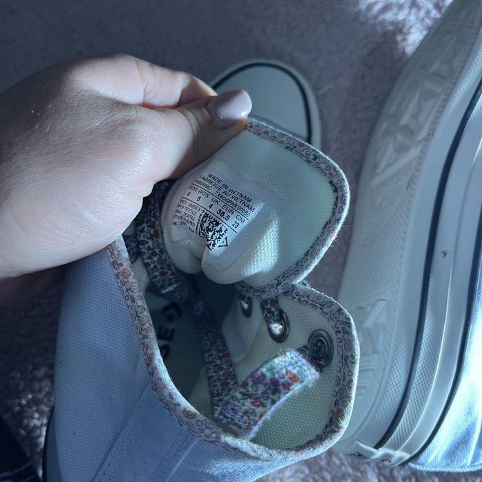 Кеды высокие конверс Converse All star  24 см стелька размер 36,5