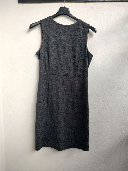Jesienna sukienka biurowa Zara r.M ( 22% wełna)