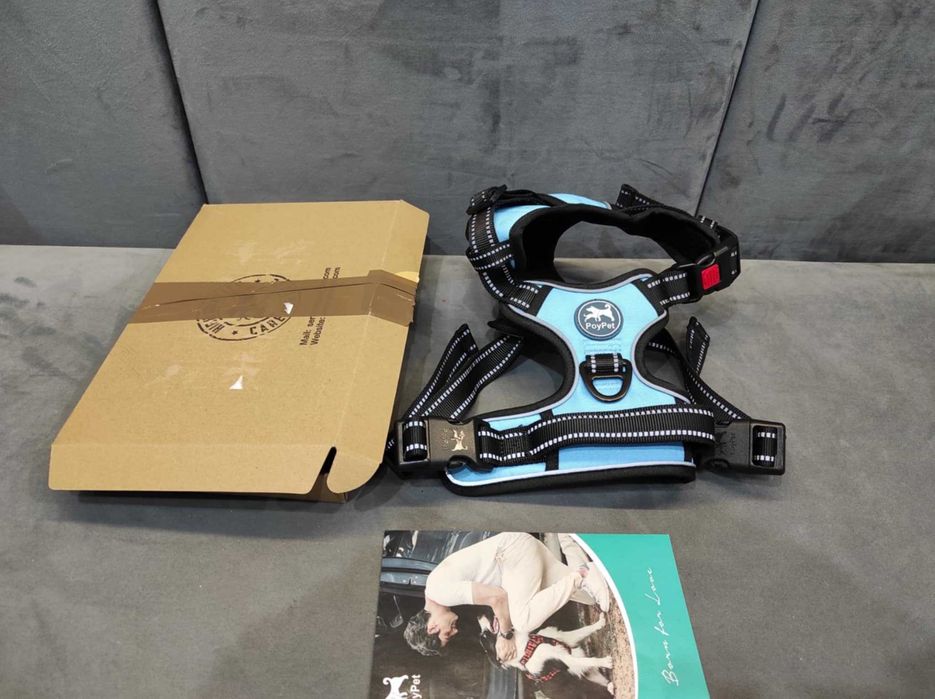 Szelki PoyPet No Pull Dog, kamizelka odblaskowa Rozmiar L