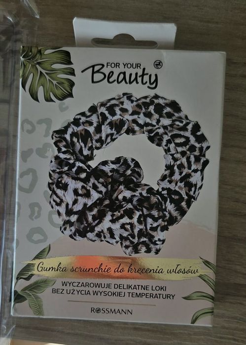 Gumka scrunchie do kręcenia włosów