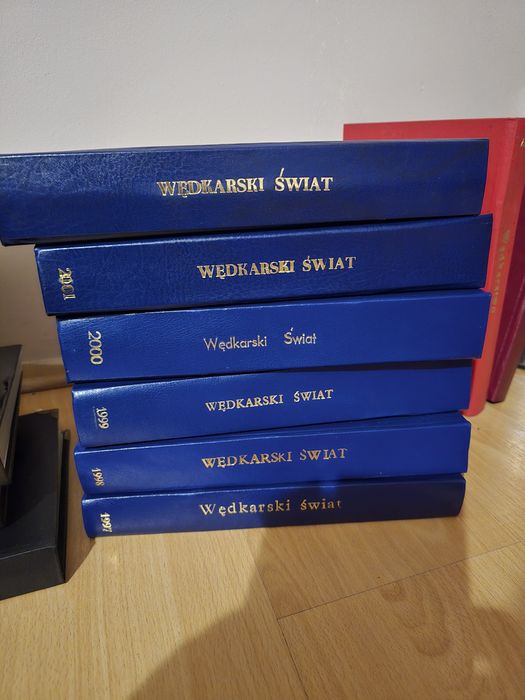 Oprawione roczniki czasopism wędkarskich