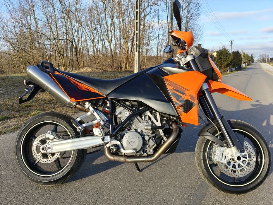 KTM 950 SM piękny stan Niemcy oryginał bezwypadkowy