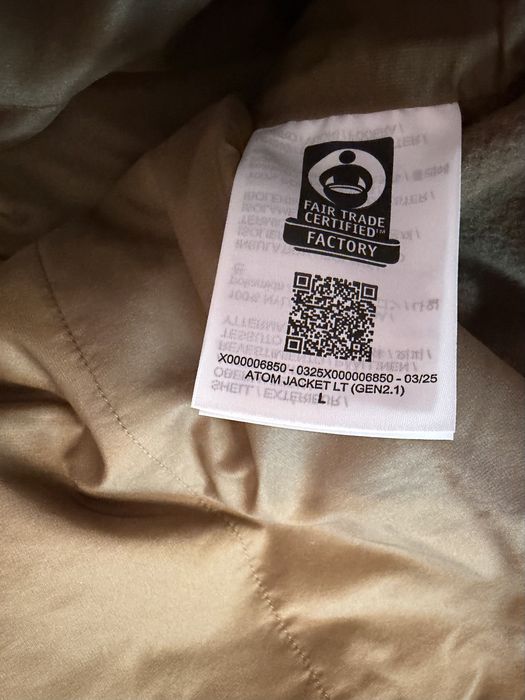 Arc'teryx LEAF Atom Jacket LT Men's (Gen2.1) RG. M.