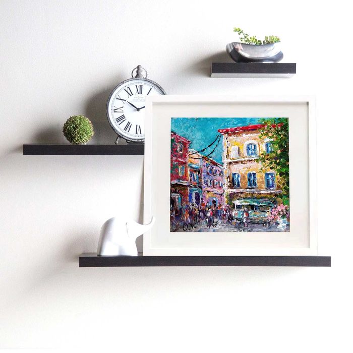 Картина "Італійське містечко"