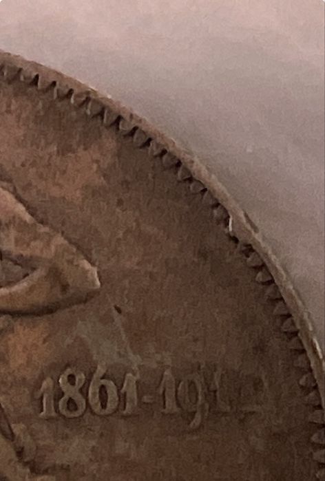 Срібні 2 ліри 1911року Італія